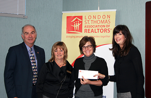 Cheque Presentation to St. Joseph's Hospice of London