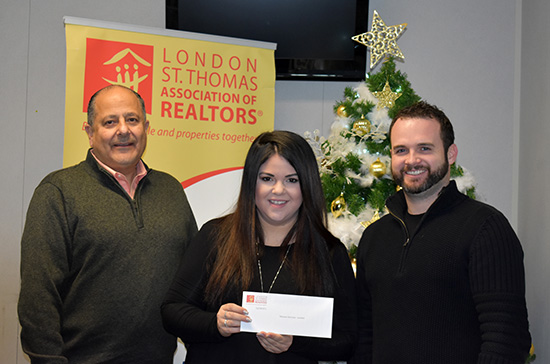 Cheque Presentation to Mission Services of London