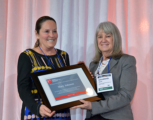 LSTAR Member Mary Johnson wins the Ontario REALTORS Care Foundation Spirit Award