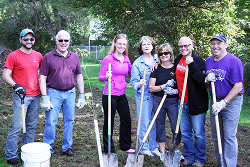 REALTOR Tree Planting Day Picture