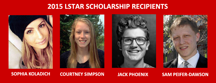 2015 LSTAR Scholarship Recipients