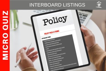 Interboard Listings quiz graphic