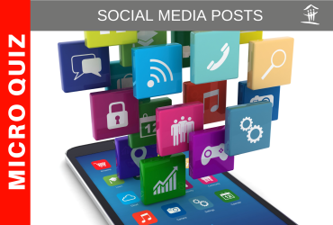 Social Media Posts Quiz graphic
