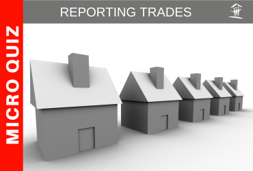 quiz graphic for Reporting Trades 