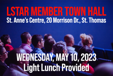 graphic for Member Town Hall on May 10
