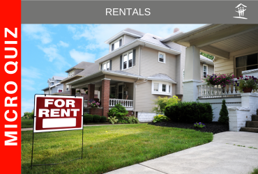 Rental Units and Residential Zoning