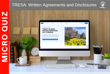 TRESA: Written Agreements and Disclosures