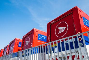 Canada Post Trucks